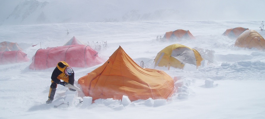 CEO og Bjergbestiger Stina Glavind på Mount Vinson