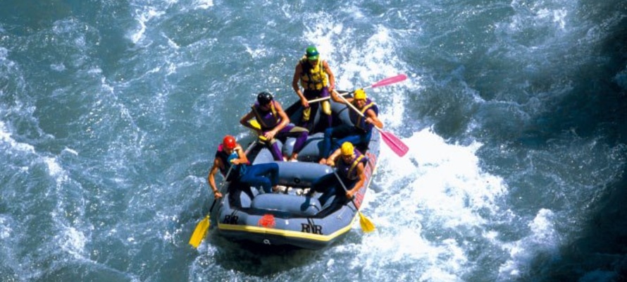 River Rafting på Verdon floden, Provence