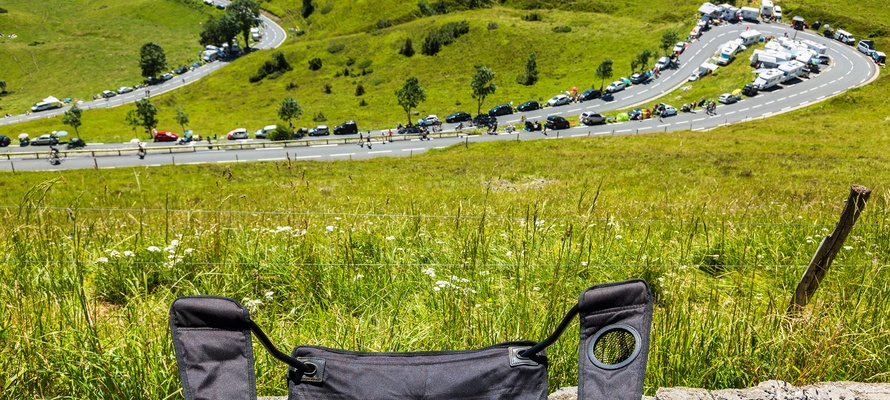 Oplev Tour de France i en autocamper - den bedste udsigt i bjergene!