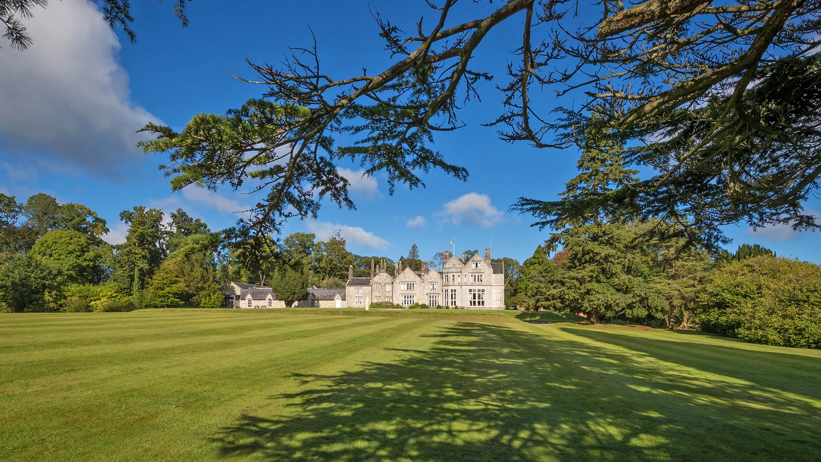 Lough Rynn Castle, Mohill i Irland Lough Rynn Castle, Mohill i Irland