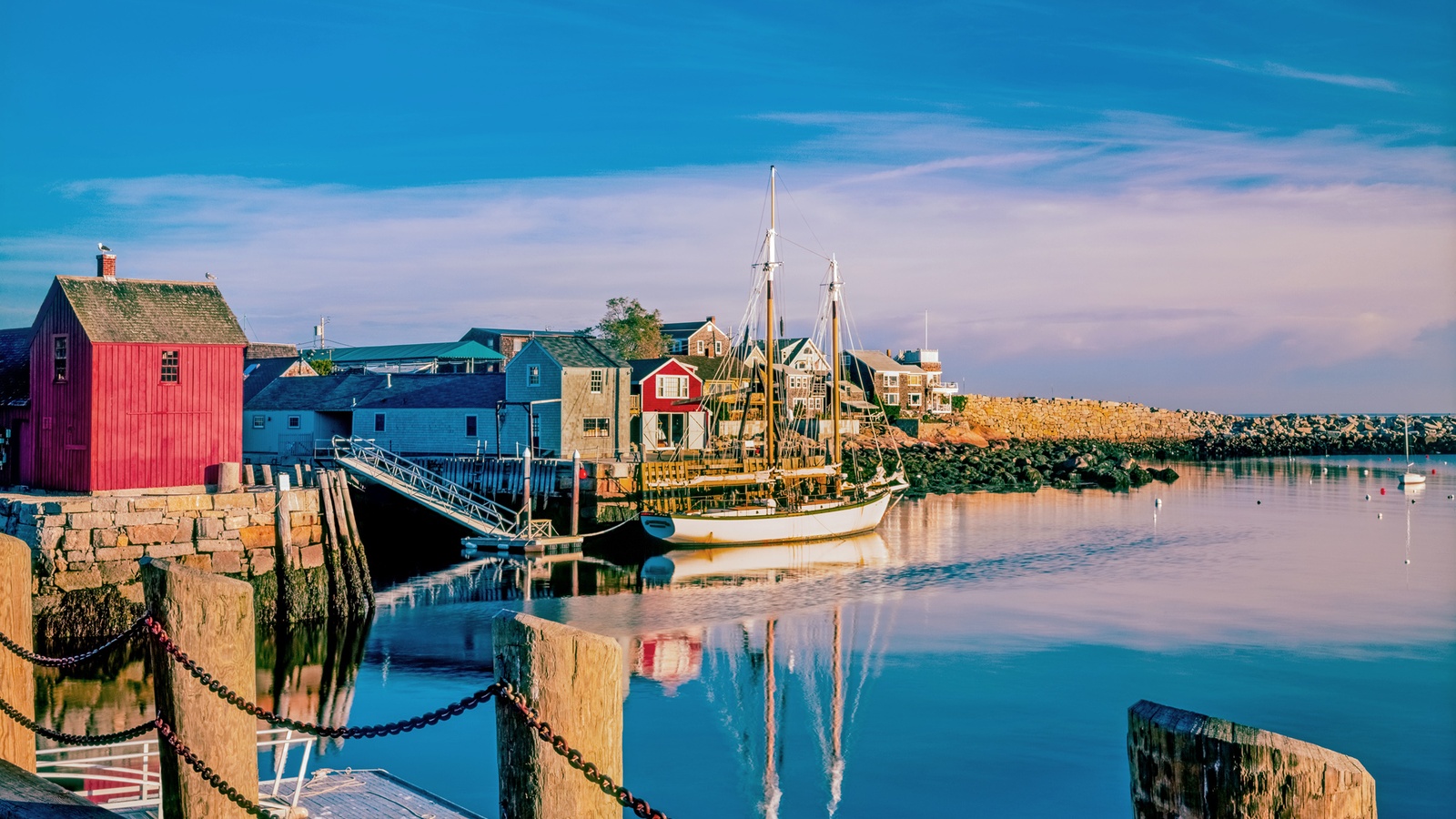 Massachusetts Rockport Havn - østlige USA
