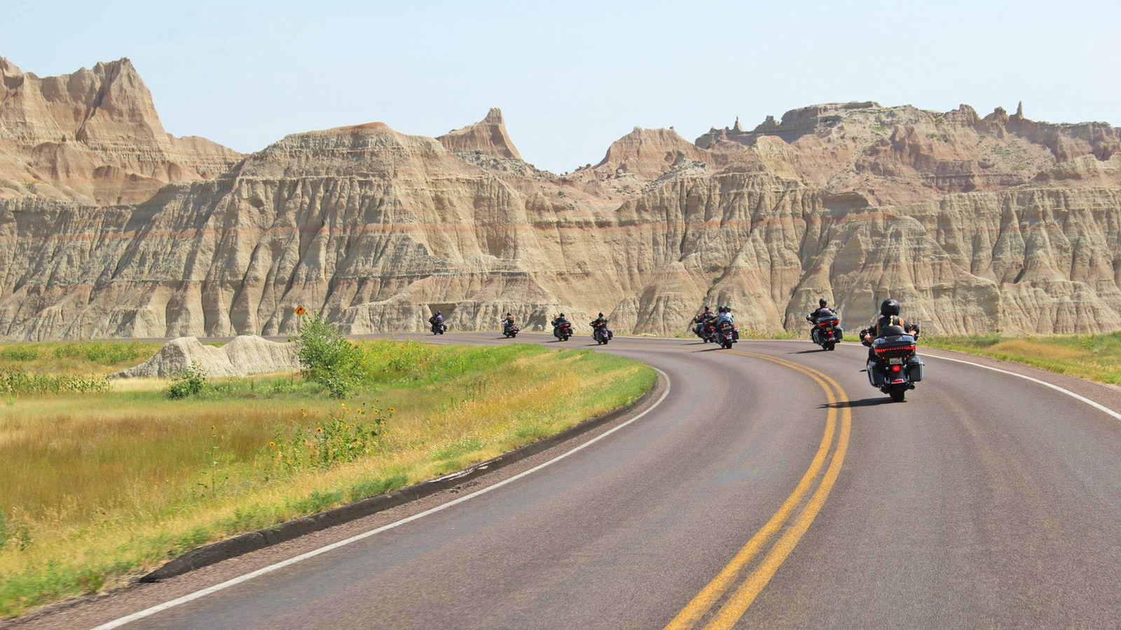 Motorcykelrejser - Sturgisturen - Badlands Nationalpark Motorcykelrejser - Sturgisturen - Badlands Nationalpark