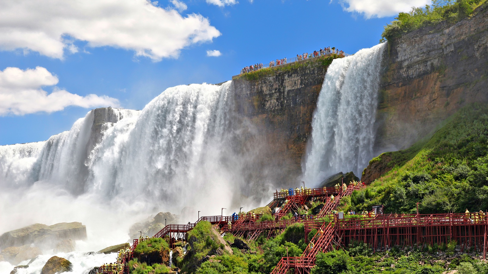 Vandfaldet Niagara Falls - USA og Canada