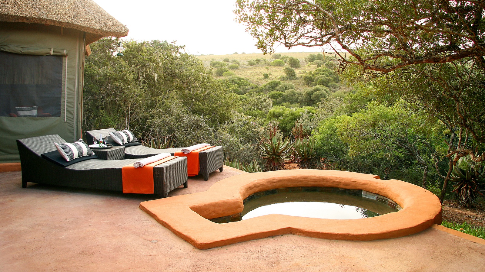 Amakhala Safari Lodge i Sydafrika