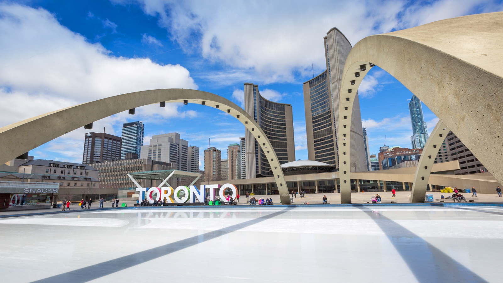 Toronto City Hall og Nathan Phillips Square, Canada