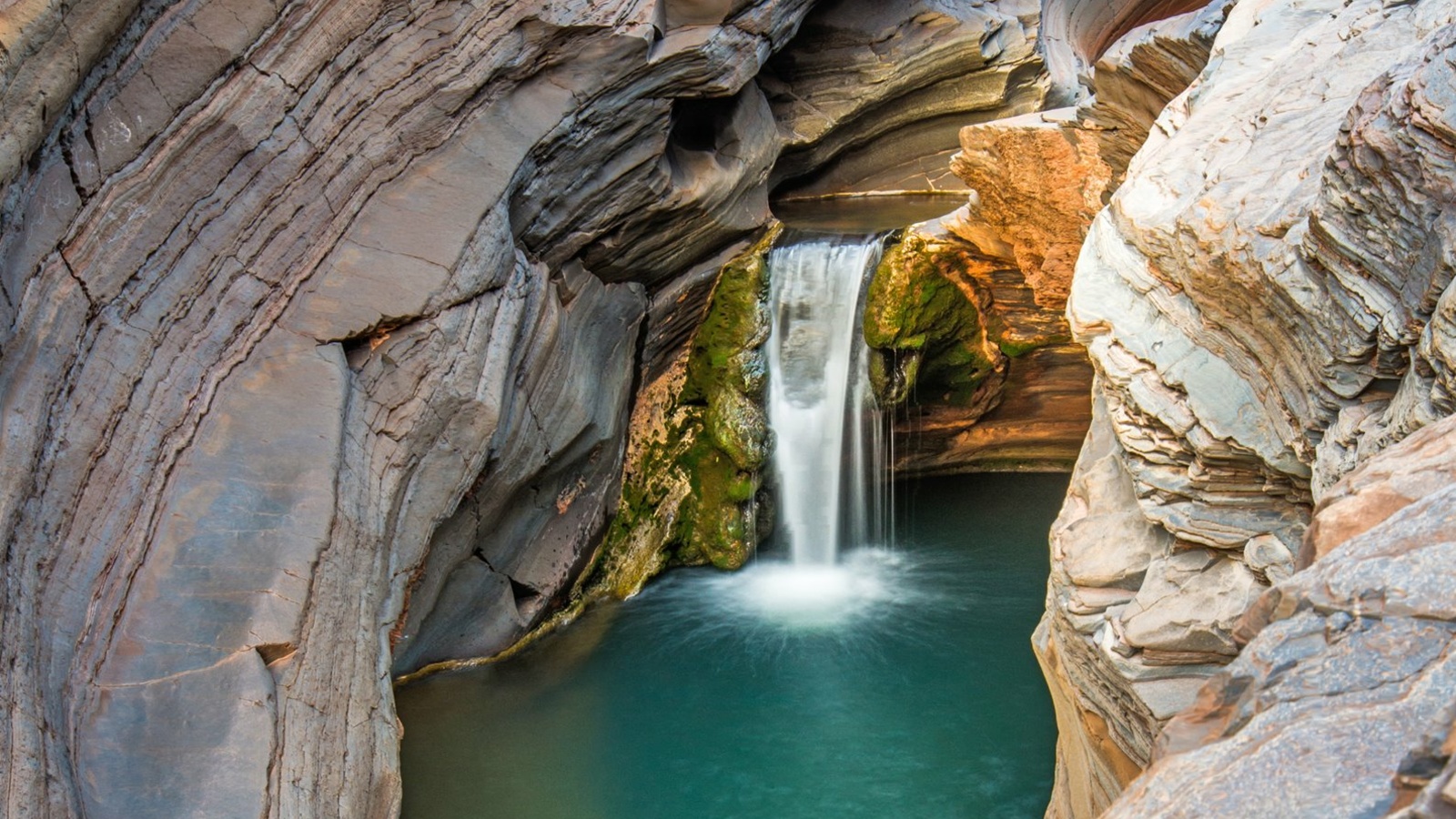 Vandflad i Karijini National Park - Western Australia