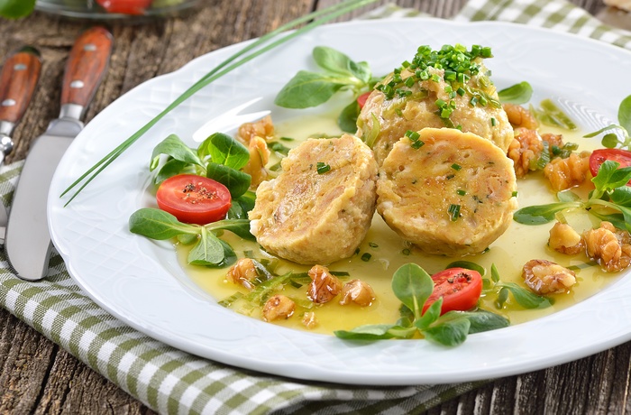 Dumplings på tallerken, Østrig