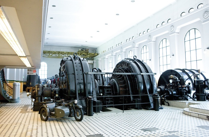 Turbiner Norsk Industriarbejder Museum Vemork Rjukan