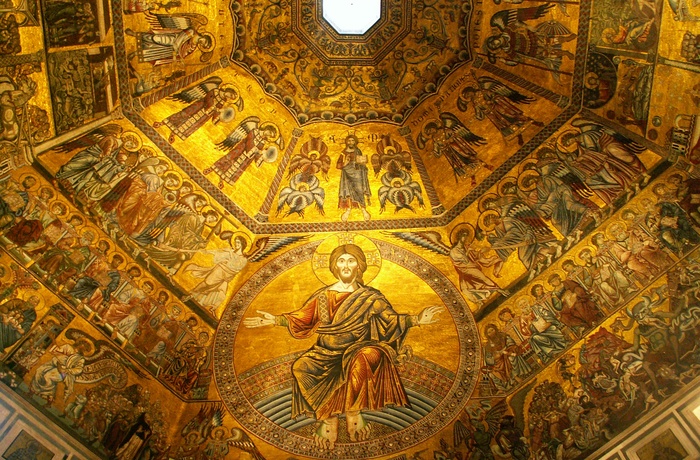 Kuplen i dåbskapellet i Firenze