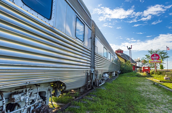 Train Diner i 1880 Town - westernby i South Dakota, USA - Foto credit: Travel South Dakota