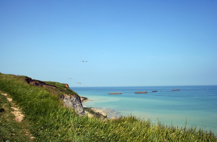 Arromanches-les-Bains i Normandiet