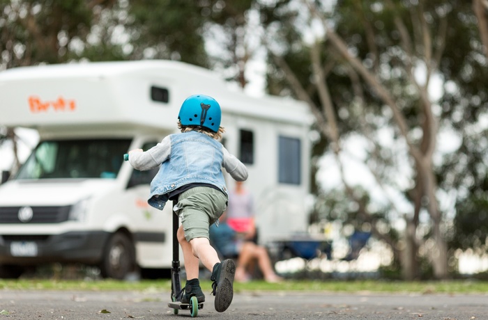 Britz Explorer autocamper - Australien / New Zealand