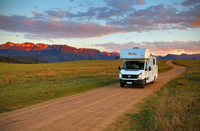 Britz Frontier autocamper - Australien