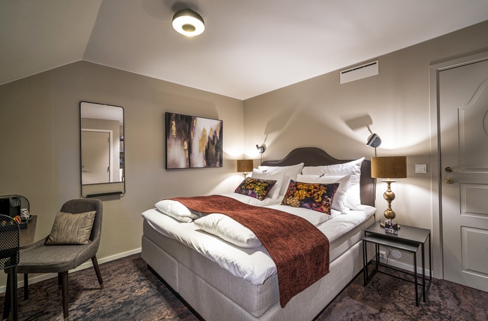 Aksjemøllen Boutique Hotel i Lillehammer - Dobbeltværelse