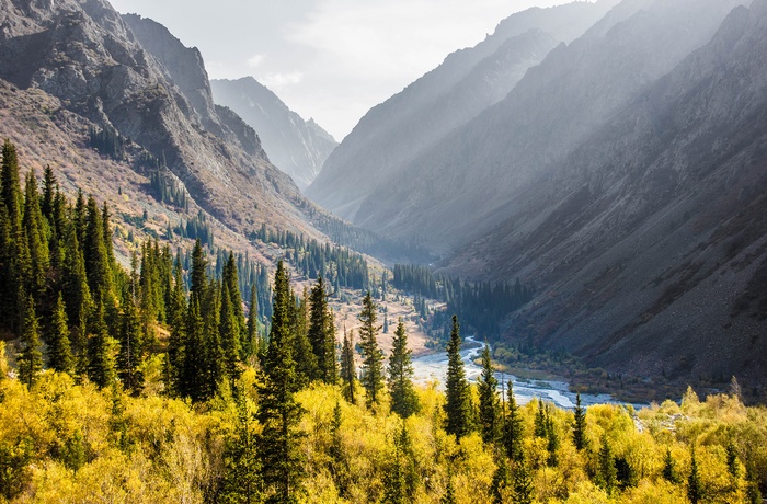 Ala Archa National Park i Kirgisistan