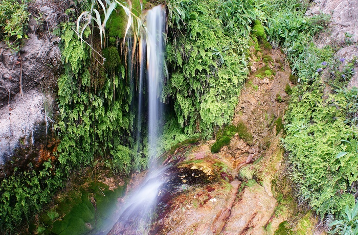 Vandfaldet Les Fonts de l'Algar i Alicante