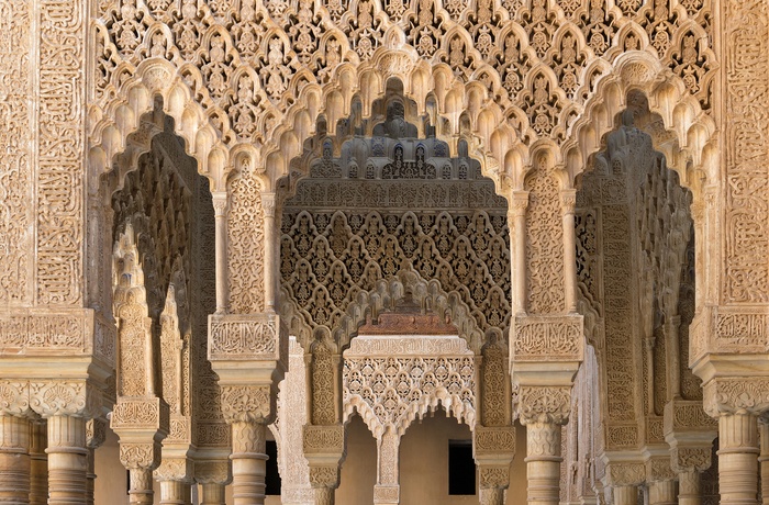 Udsmykning i Alhambra, Andalusien