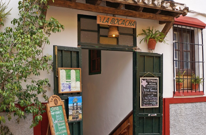 Restaurant La Bocacha i Carratraca, Andalusien
