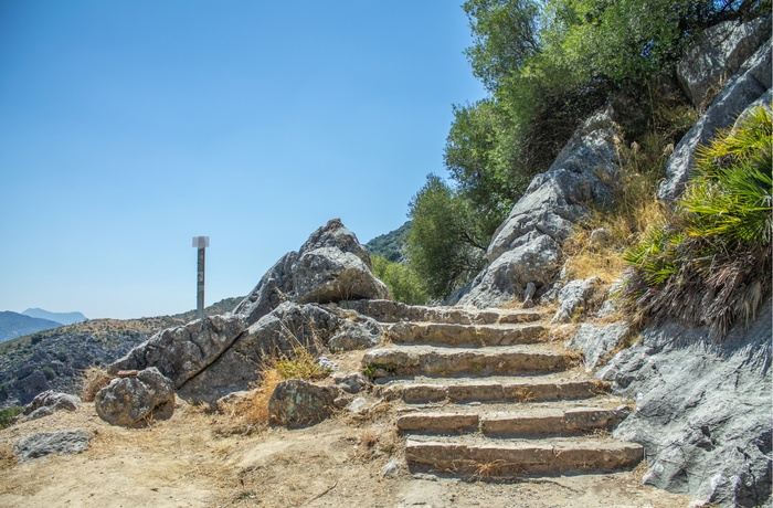 Opstigningen til Cueva de la Pileta