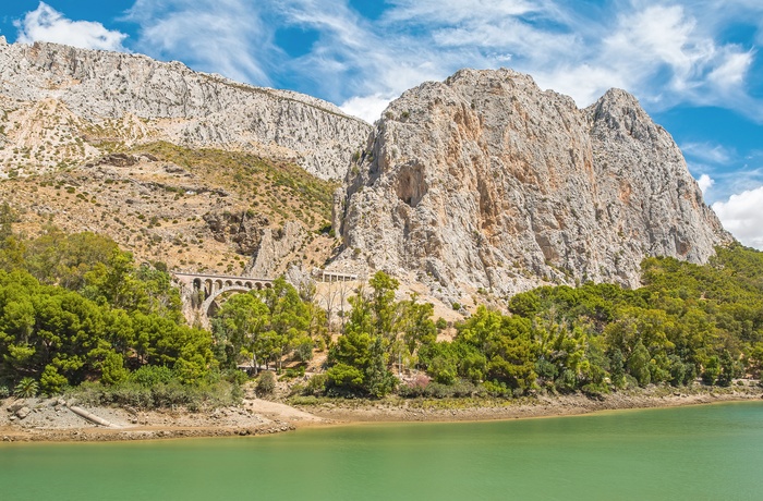 El Chorro Nationalpark - udsigt, Andalusien