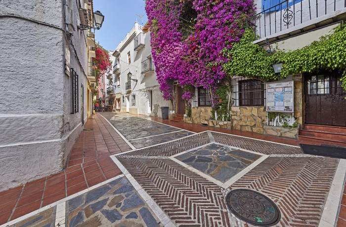 Den gamle bydel i Marbella, Andalusien