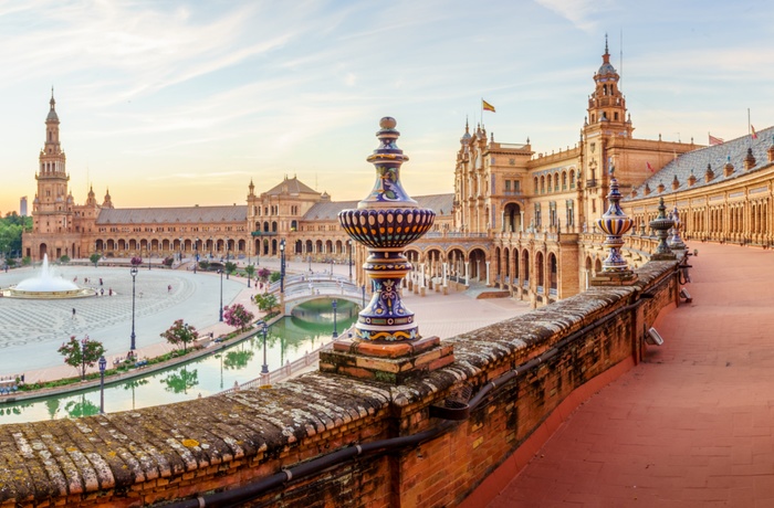 Plaza de Espana i Sevilla