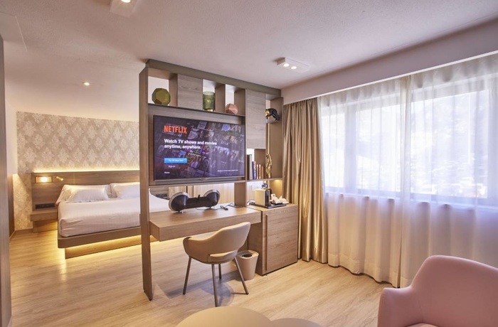 Andorra, Andorra la Vella - Plaza Hotel de luxe værelse
