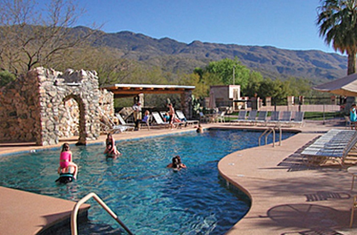 Tanque Verde Ranch i Tuscon, Arizona i USA