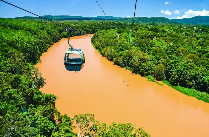 Skyrail til Kuranda fra Cairns - Queensland i Australien