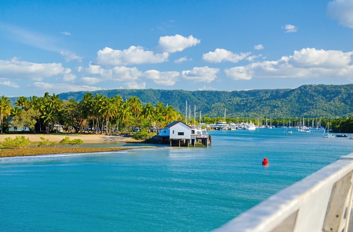 Indsejlingen til Port Douglas - Queensland i Australien