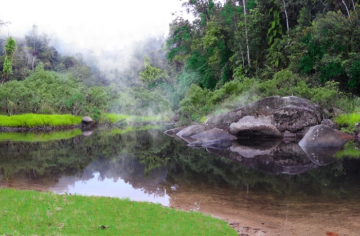 Eubenangee Wetlands ligger nær Wooroonoorans regnskov i Queensland - Australien