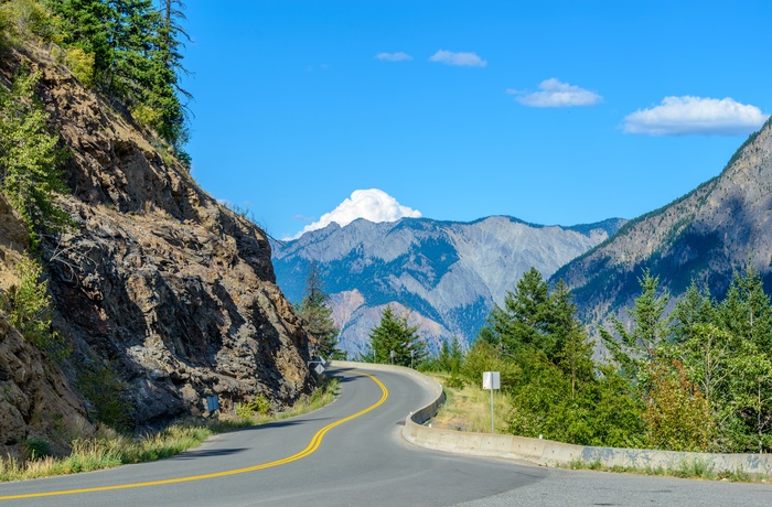 På vej mod Lillooet via Highway 99 - British Columbia