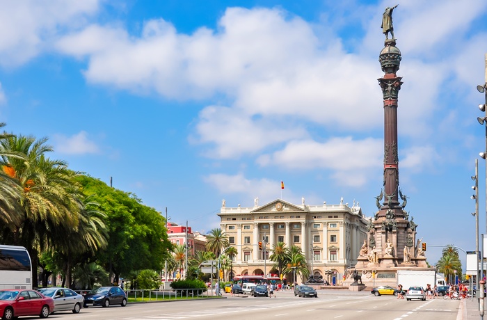 Christopher Columbus monumentet i Barcelona