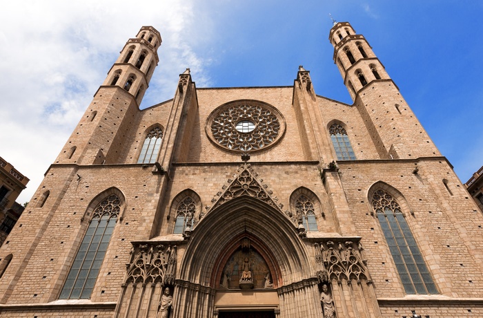 Kirken Santa Maria del Mar i Barcelona