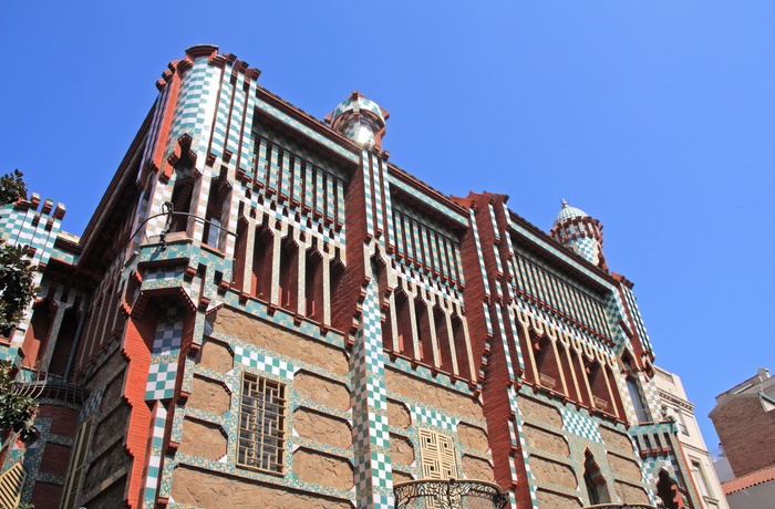 Casa Vicens af arkitekten Antoni Gaudi, Barcelona