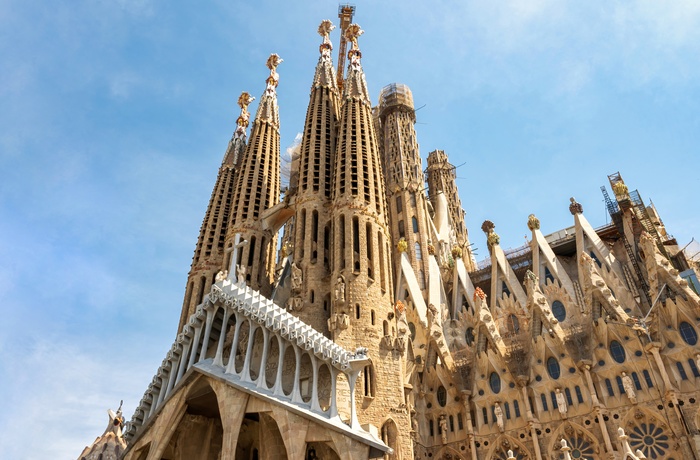 Gaudi´s mesterværk - La Sagrada Familia katedralen midt i Barcelona