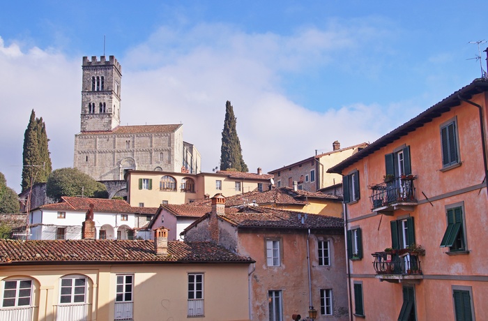 Katedralen i Barga - Toscana