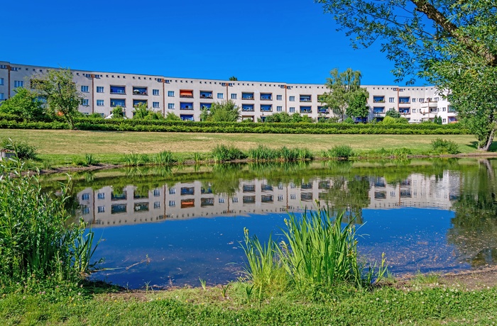 Hufeisensiedlung - en del af Berlin Modernism Housing Estates - Tyskland