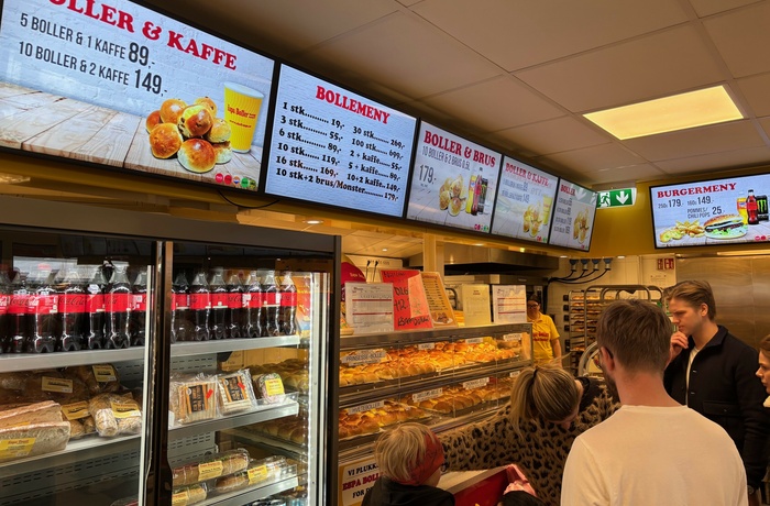 Bolleland menu