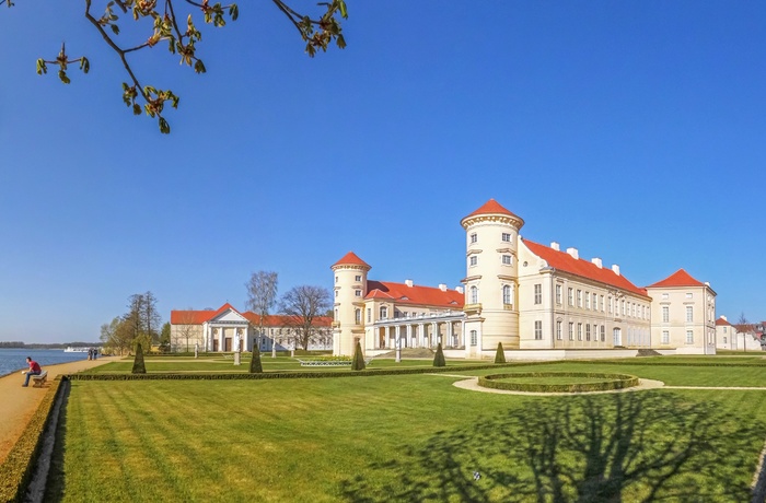 Rheinsberg slottet, Brandenburg, Tyskland