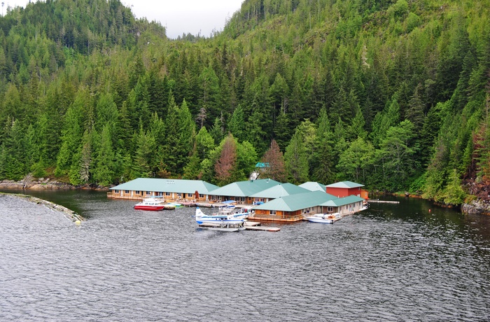 Knight Inlet Lodge i British Columbia, Canada