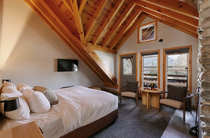 Buffalo Mountain Lodge, Banff i Alberta i det vestlige Canada - Dobbeltværelse