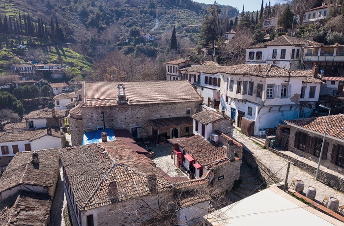 Bjergbyen Şirince i Tyrkiet