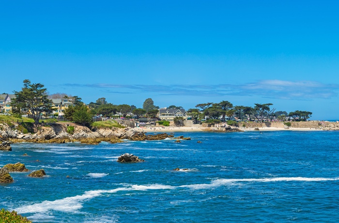 Kystbyen Monterey langs Californiens kyst - USA