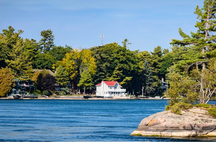 1000 Island nationalpark i Ontario Canada 