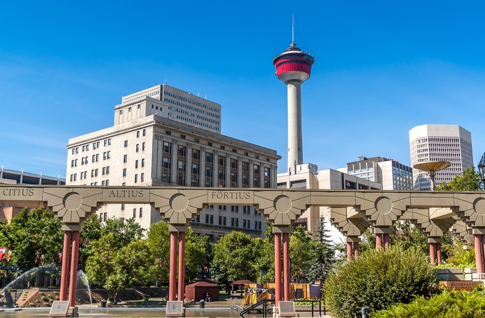 Calgary Tower og downtown, Canada