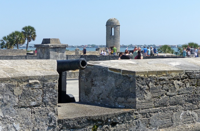 Castello de San Marcos i St. Augustine er den ældste fæstning i USA - Florida