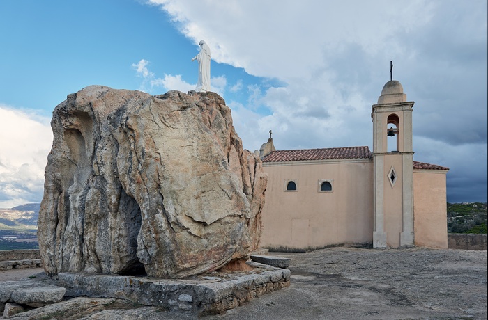 Chapelle Notre-Dame-de-la-Serra de Calvi på Korsika - Frankrig