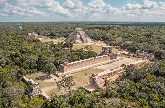 Chichén Itza - Mayaruiner på Yucátan-halvøen i Mexico