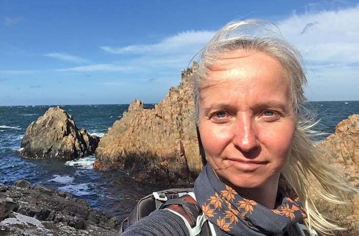 Christina i Kullaberg Nationalpark i Sverige - rejsespecialist i Aarhus